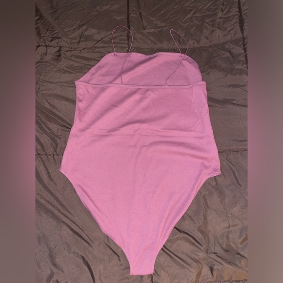 Wild Fable Purple Ribbed Bodysuit Size XXL - Picture 2 of 3